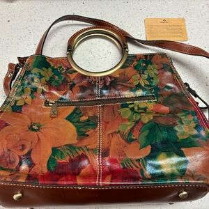 Patricia Nash Floral Leather Purse